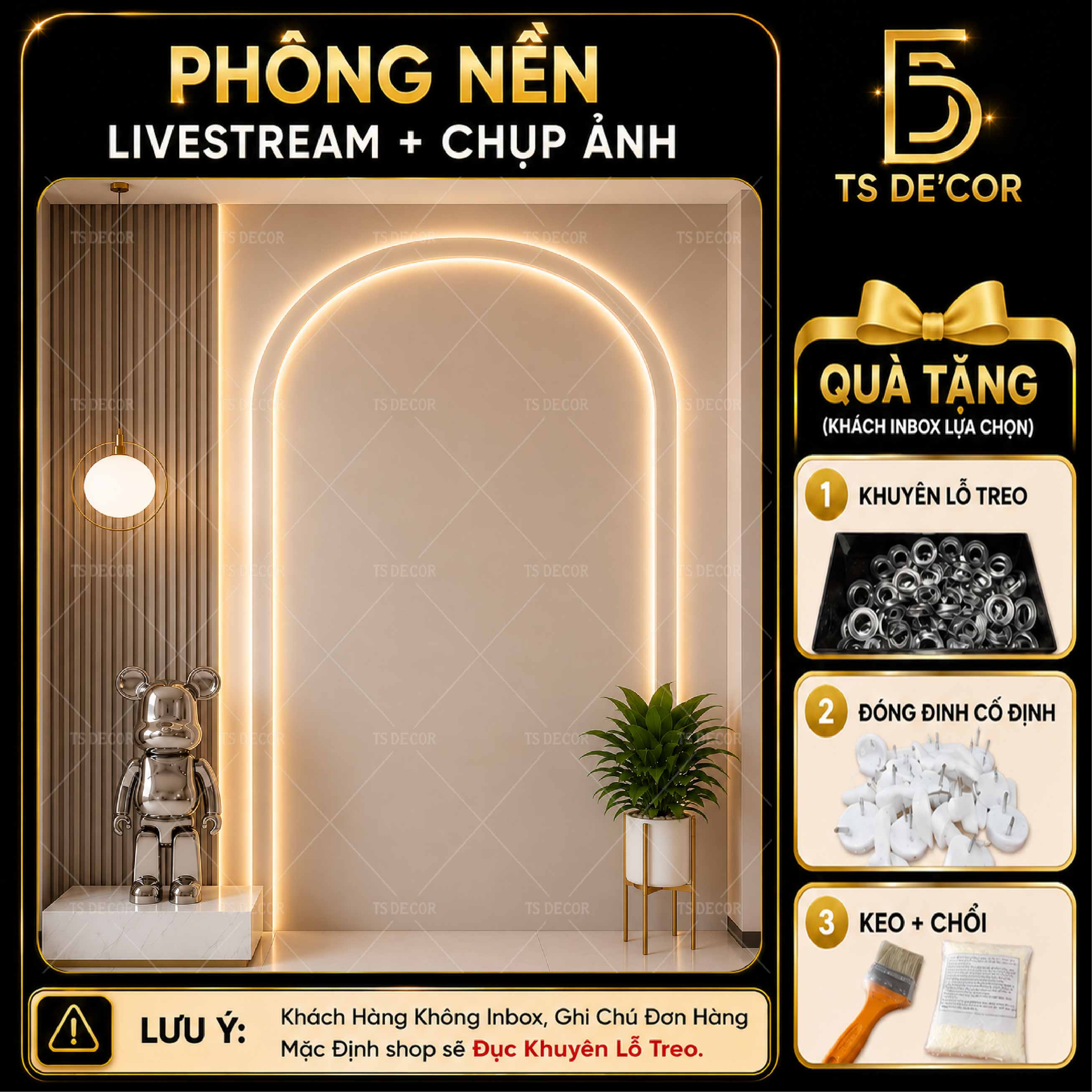 Phông nền Livestream Lên Hình Đẹp - Phong Cách Đơn Giản, Dễ Setup Mọi Góc Live Đ6025/ Đ1045/ Đ5997A