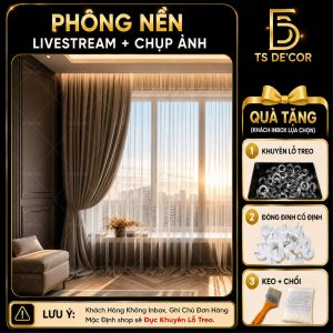 Phông Nền Livestream Chụp Ảnh 3D 5D Cao Cấp, Nhiều Mẫu Mới Hot Trend, Xu Hướng Hiện Đại Đ6026/ Đ5770A/ Đ6047