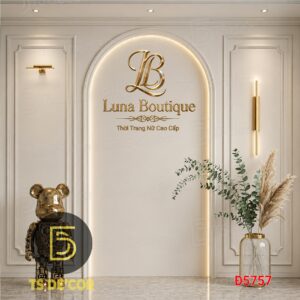 Alternative view of Background Bán Hàng Online Decor Góc Live Tạo Không Gian Rộng Mẫu Hottrend Sang Trọng 5D Chân Thực Đ5889/ Đ5803A/ Đ6205