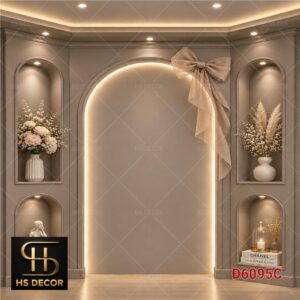 Phông Dán Tường - Treo - Đóng Đinh Livestream Cho Shop Thời Trang, Hỗ Trợ Chèn Tên Logo Đ5939/ Đ6059B/ Đ6097B - Ảnh 3